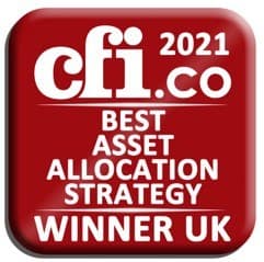 Winner of the CFi.co – Capital Finance International 2021 award for Best Asset Allocation Strategy (UK)
